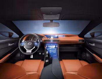 中控台 Lexus LF-CC Concept '10.2012