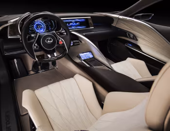 Interior Lexus LF-LC Blue Concept '10.2012