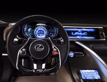 Передня панель Lexus LF-LC Blue Concept '10.2012