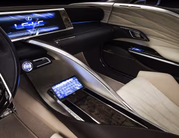 Interior Lexus LF-LC Blue Concept '10.2012
