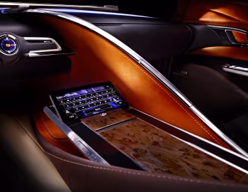 Interior Lexus LF-LC Concept '01.2012