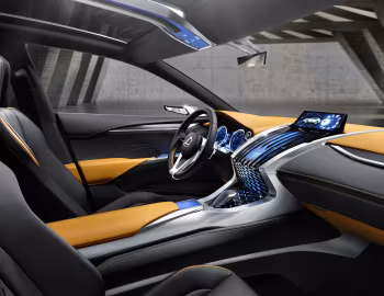 Интерьер Lexus LF-NX Concept '09.2013