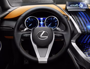Передня панель Lexus LF-NX Concept '09.2013