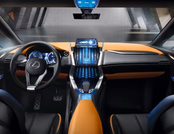 Торпедо Lexus LF-NX Concept '09.2013