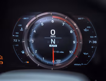 Dashboard 2011–12 Lexus LFA [North America] '2010–12