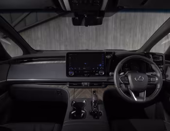 Передня панель Lexus LM 500h [New Zealand] '2023–н.ч.