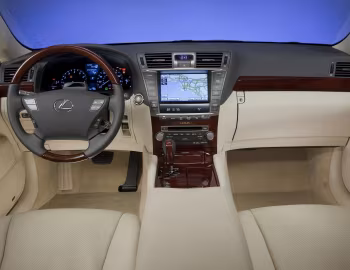中控台 2010–12 Lexus LS 460L [North America] (USF41) '2009–12