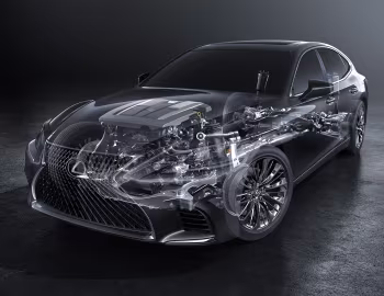 2018–20 Lexus LS 500 [North America] '2017–20
