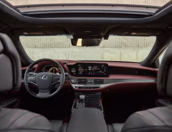 Передня панель 2021–н.ч. Lexus LS 500 AWD [North America] '2020–н.ч.