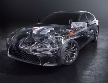 Lexus LS 500h [Worldwide] '2017–20