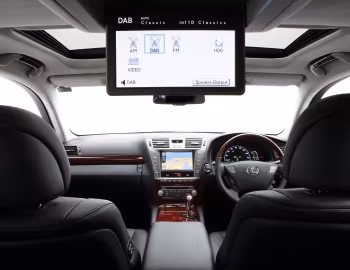 Интерьер Lexus LS 600h L [UK-spec] (UVF45) '2009–12