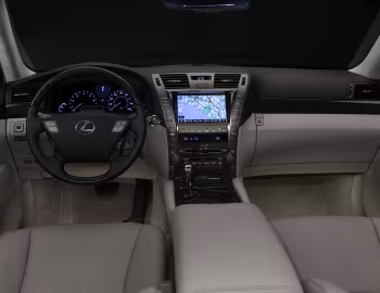 Передня панель 2008–09 Lexus LS 600h L [North America] (UVF45) '2007–09