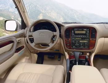 中控台 1998–2000 Lexus LX 470 [North America] (UZJ100) '1998–2000