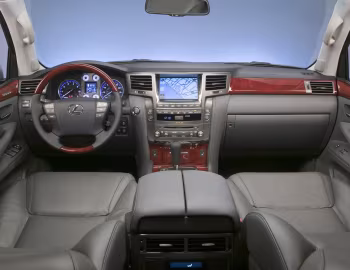Interior 2009–12 Lexus LX 570 [North America] (URJ200) '2008–12
