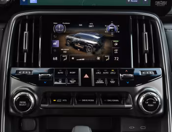 Intérieur 2025–pr. Lexus LX 700h Overtrail [North America] '2025–pr.