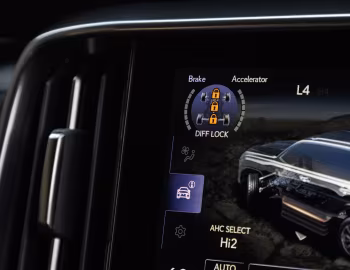 Intérieur 2025–pr. Lexus LX 700h Overtrail [North America] '2025–pr.