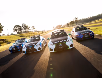 Lexus RC F V8 Supercars Safety Car, Lexus GS F V8 Supercars Medical Car, Lexus IS
