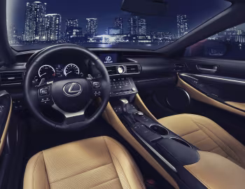 中控台 2015–18 Lexus RC 350 [North America] '2014–18