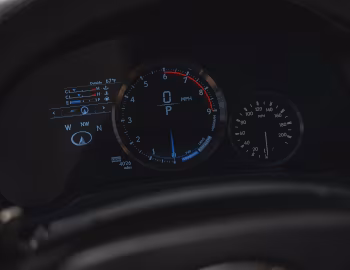 Dashboard 2020–25 Lexus RC F [North America] '2019–25