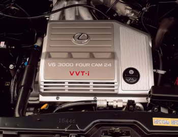 Under The Hood 1999–2000 Lexus RX 300 [North America] (XU10) '1998–2000