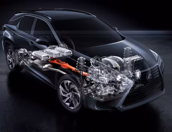 2016–19 Lexus RX 450h [North America] '2015–19