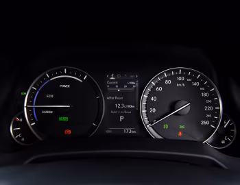 Комбінація приладів Lexus RX 450h [South Africa] '2019–22
