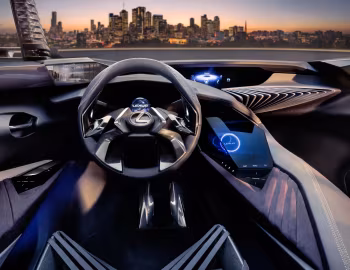 Передня панель Lexus UX Concept '09.2016
