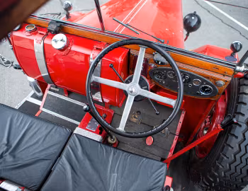 Panel frontal Leyland Lioness Six FE fire truck '1931