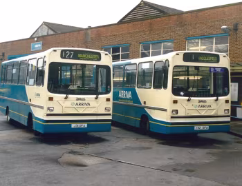 Leyland Swift ST2R Wright Handybus [UK-spec] (B39F) '1991