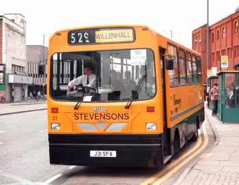 Leyland Swift ST2R Wright Handybus [UK-spec] (B39F) '1991