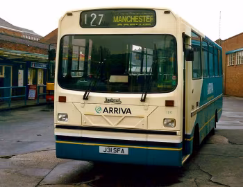 Leyland Swift ST2R Wright Handybus [UK-spec] (B39F) '1991