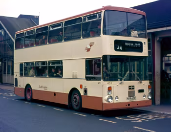 Leyland Atlantean AN68B/1R Van Hool [UK-spec] (H45/25D) '1977