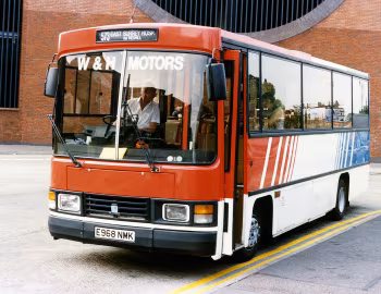 Leyland Swift LBM6N/2ES Wadham Stringer Vanguard II [UK-spec] (B25F) '1988