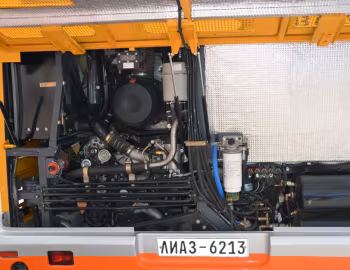 Under the hood ЛиАЗ-6213.22 '2012–14