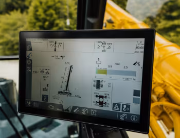 Інтэр'ер Liebherr LTM 1110-5.2 '2021–н.ч.