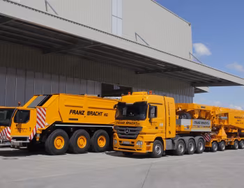 Liebherr LG 1750, Mercedes-Benz Actros SLT 4165 S