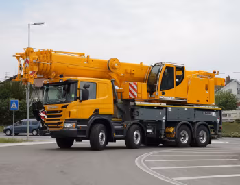 Scania P-Series with Liebherr LTF 1060-4.1 crane '2014–15