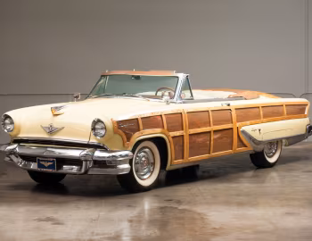 1955 Lincoln Capri Woodie Sportsman Convertible Show Car (76A)