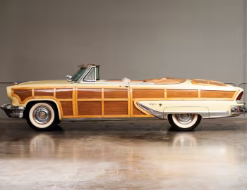 1955 Lincoln Capri Woodie Sportsman Convertible Show Car (76A)