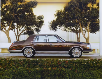 1985 Lincoln Continental Givenchy Designer Series (97 54D)