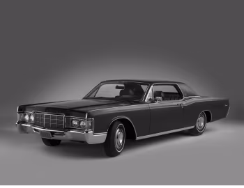 1969 Lincoln Continental Hardtop Coupe (80 65A)