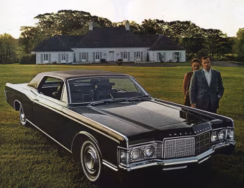 1969 Lincoln Continental Hardtop Coupe (80 65A)
