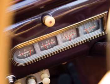 Комбинация приборов 1942 Lincoln Continental Cabriolet (56)
