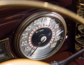 Комбинация приборов 1942 Lincoln Continental Cabriolet (56)