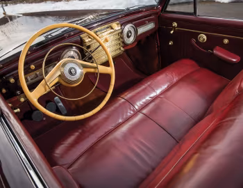 Интерьер 1942 Lincoln Continental Cabriolet (56)