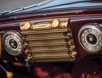 Интерьер 1942 Lincoln Continental Cabriolet (56)