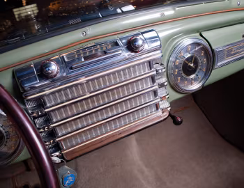 Интерьер 1947–48 Lincoln Continental Cabriolet