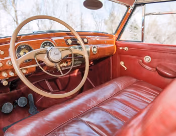 Интерьер 1941 Lincoln Continental Cabriolet (16H 56)