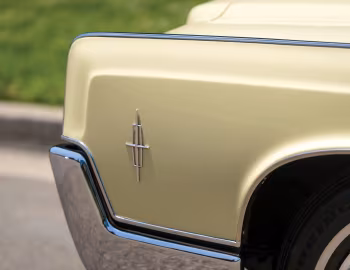 Логотип 1966 Lincoln Continental Convertible (74A) '1965–66