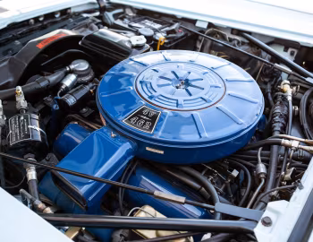 Под капотом 1967 Lincoln Continental Convertible (86 74A)